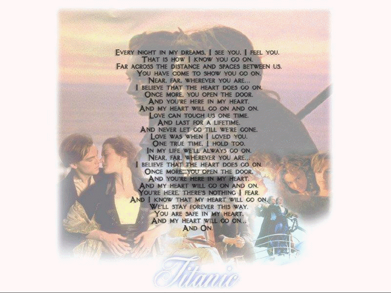 My Heart Will Go On!!!