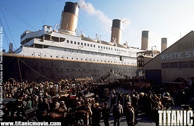 Titanic Web page